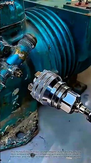 This Magic Socket Adapter Fits Every Bolt 😲 | Drill & Impact Wrench Tool