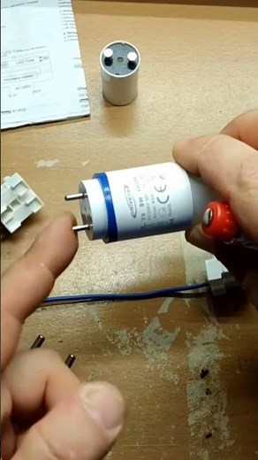 LED tube assembly simulation