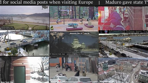 📡 24/7 Connecticut Incident Operations Livestream This livestream provides a real-time situational awareness dashboard built from live public data sources. 🚓 Police and fire scanner audio from multiple jurisdictions 🌧️ Weather radar and storm monitoring ✈️ Aircraft tracking and aviation activity 🚗 Traffic maps, flow analytics, and incident indicators 🌎 Public traffic, weather, city, and regional cameras (Connecticut and beyond) ⚠️ Not all visual feeds originate in Connecticut; cameras may r