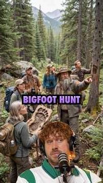 Justin Stuart goes on Bigfoot hunt! #ninjasarebutterflies #jstu #bigfoot #hunt #blurrycreatures
