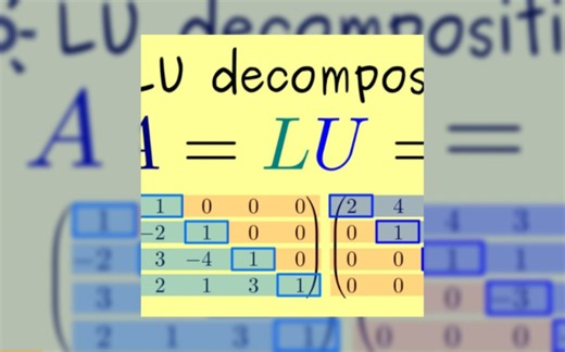 矩阵分解(持续更新)-Matrix decompositions