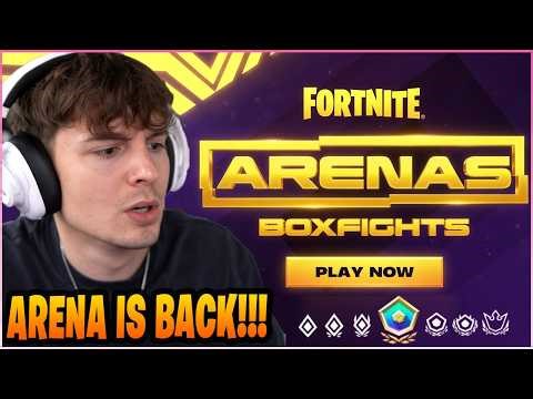 CLIX Reacts To FORTNITE Bringing Back ARENA For THE FIRST TIME & LEAKS THE PRIZE POOL!