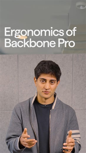 Backbone on Instagram: "Now available in our standard black and pink edition, hear it from our founder: Pro was designed for maximum comfort."