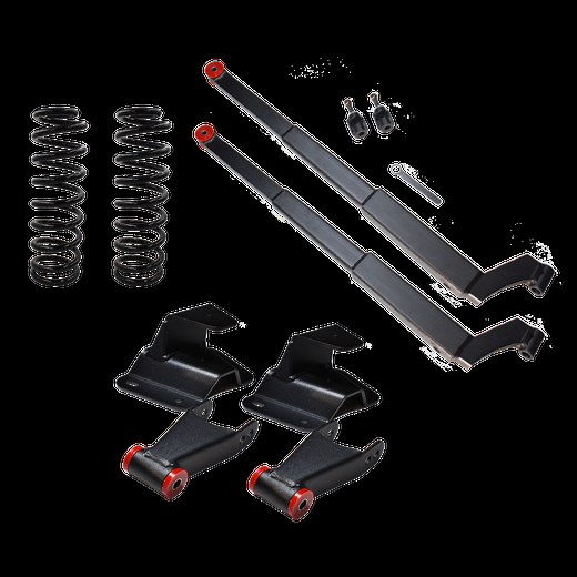 1965-1972 Ford F100 3 inch Front / 4 inch Rear Complete Lowering Kit (with springs)