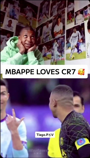 MBAPPÉ LOVES CR7 🥰 - Have You Seen This Football Meme Yet?