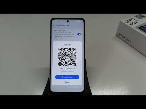 How to Generate Hotspot QR Code in OPPO K12x 5G | OPPO K12x 5G Hotspot QR Code | Step by Step Guide