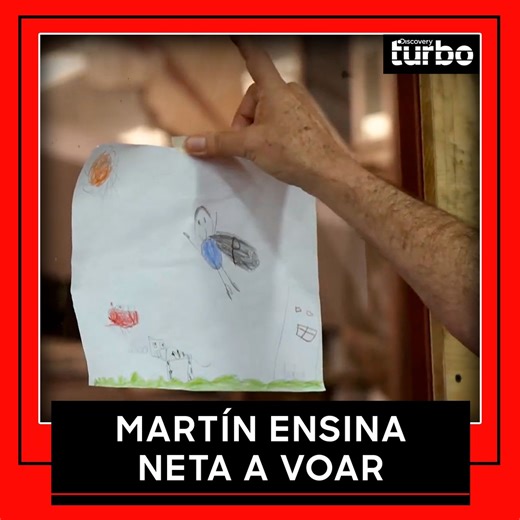 Com criatividade e emoção Martín prova à neta que tudo é possível até mesmo voar ✈️💫 #OficinaDosSonhos Aproveite o conteúdo da Discovery em streaming na #HBOMax Assine agora: https://bit.ly/MAX-TurboBR | Discovery Turbo Brasil