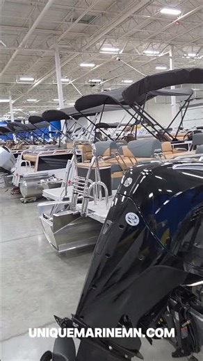 UNIQUE MARINE just opened! Pontoon? Fish? Relax? #pontoon #boats #pontoonboat