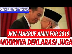 BERUBAH DI DETIK AKHIR;MAHFUD DITOLAK 3 PARPOL;MAKRUF AMIN CAWAPRES JOKOWI;SUDAH DEKLARASI;UAS TGB;