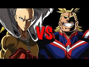 Saitama vs All Might | Source Rap Battle