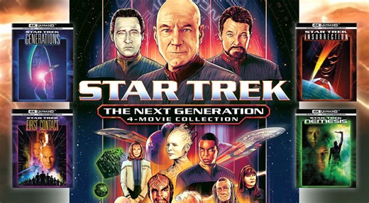 REVIEW — All Four STAR TREK: THE NEXT GENERATION Films, Remastered for 4K Blu-ray