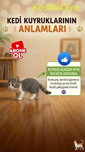 Kedilerin Kuyruk Dili: Bilmeniz Gereken 5 Şey! #kedi #cat #kedi #youtubeshorts #keşfet