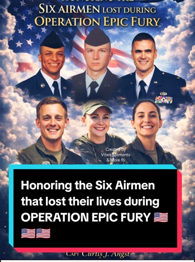 Honoring the Six Airmen Lost During Operation Epic Fury