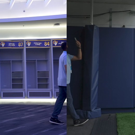 Don't miss your chance to experience SoFi Stadium on a behind-the-scenes tour! Tours are available daily and feature exclusive access to the field, premium suites, team locker rooms and more. Book today! | SoFi Stadium