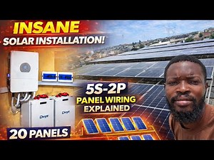 12kva Deye Hybrid Inverter 2 16kwh Deye Batteries Full Installation Tutorial (Step by Step For Pros)