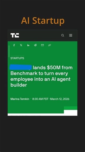 This AI startup just raised 50 million dollars…and no one is talking about it. #ai #aishort #aiagent