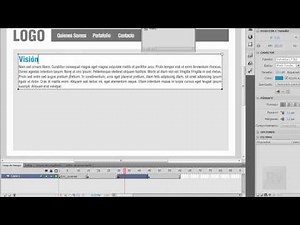 Como hacer un página web en Flash (AS 2.0) - Ramsés Vizcaíno