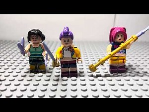 Kpop Demon Hunters as LEGO MINIFIGURES