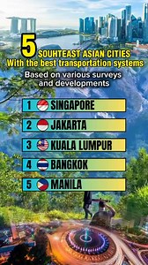 46K views · 188 reactions | 5 Southeast Asian cities with the best...