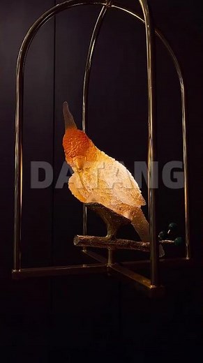 🦜 These Parrot Decorative Lights Light Up Outdoor Spaces at Night