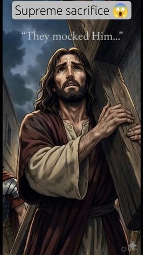 “He Died… But Rose Again ✝️ | Anime Story” #jesusstory #jesuslovesyou