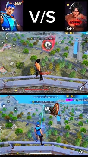 Orion vs Oscar - Who Is the Best Character in Free Fire? #shorts