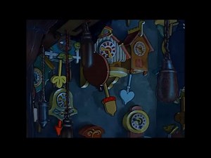 Pinocchio (1940) - Jiminy Cricket tries to sleep