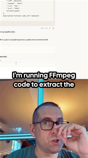 Shows disk space ballooning and describes how splitting video/audio into separate scripts caused mas