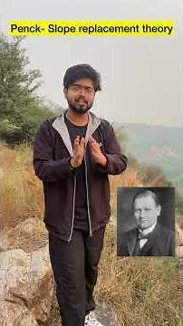 Slope Development Theories | Geomorphology Explained By Swapnil Sir #shorts