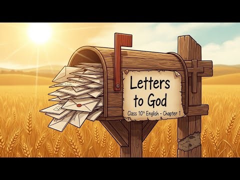 Explanation Of Class 10th English First chapter - "Letter To God" in fully brief with lesson 📚