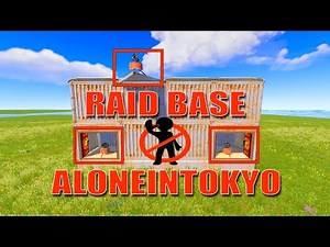 *NEW* Aloneintokyo Solo Raid Base Design Rust 2025
