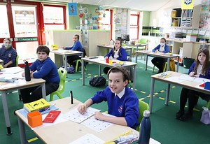 Head who delayed return welcomes first pupils back