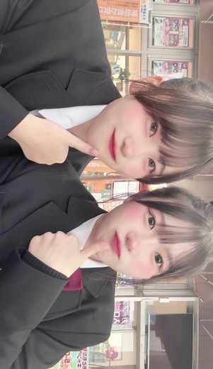 2人とも団子ヘア💕✨ハートおしてねん❤️#おすすめ #長崎 #09