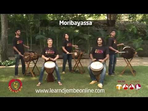 Moribayassa rhythm played by Indian and Australian drummers!