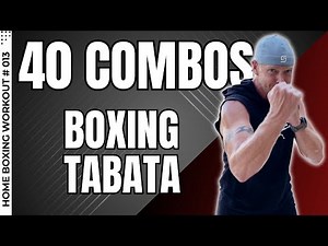 20 Min Intense Shadow Boxing Tabata | All combos | Boxing Ready