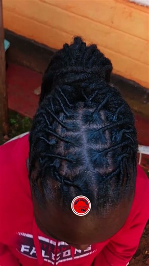 Styles for short locs #shortlocs #dreadlocks #womenlocstyles #trending #simplestyles #viral