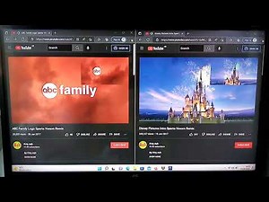 ABC Family Logo & Disney Logo Sparta Venom Remix Comparison