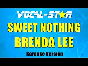Brenda Lee - Sweet Nothing with Lyrics HD Vocal-Star Karaoke 4K