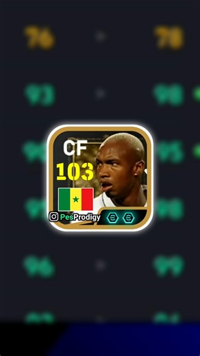 103 Rated Free Epic El-Hadji Diouf Max Level Training - Hadji Diouf Best Training Guide in Pes 26