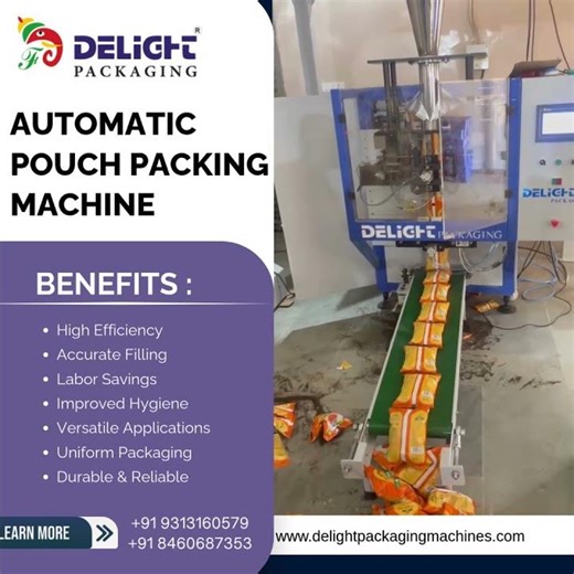 Automatic Pouch Packing Machine