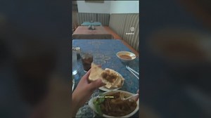 Photo of Marine praying with bride-to-be goes viral