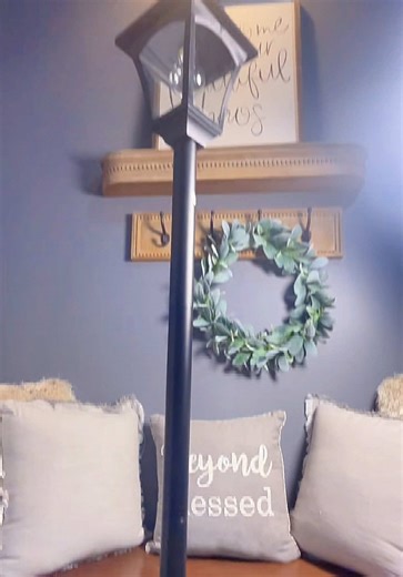 This solar lamp post planter is perfect for every season — and the TikTok Shop price is unreal. I need another one ASAP ✨ #solarlights #solar #planter #outdoordecor #poolsidevibes