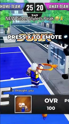 NEW Silver Style Is Peak (Basketball Zero)