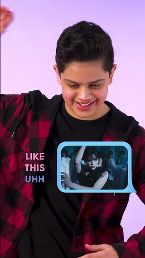 Wednesday's Pugsley Addams Trying The ICONIC Jenna Ortega Dance 🫢