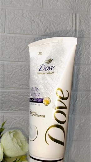 Dove Conditioner Review 💙 Soft, Smooth & Frizz-Free Hair! ✨ #Shorts