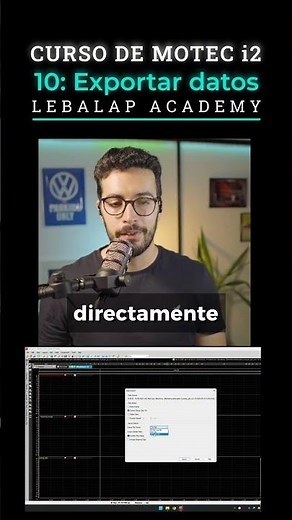 Curso de Motec i2 #10: Exportar datos