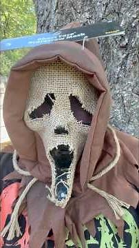 Ghostface Scarecrow Mask from Spirit Halloween #ghostface