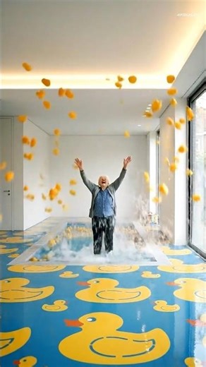 🦆 Yellow Duck Epoxy Transformation #duck #pooldesign