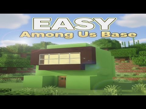 How to Build an Among Us House in Minecraft |
