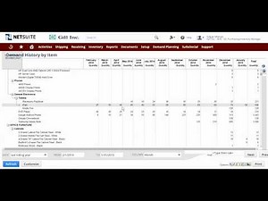 NetSuite Demand Planning
